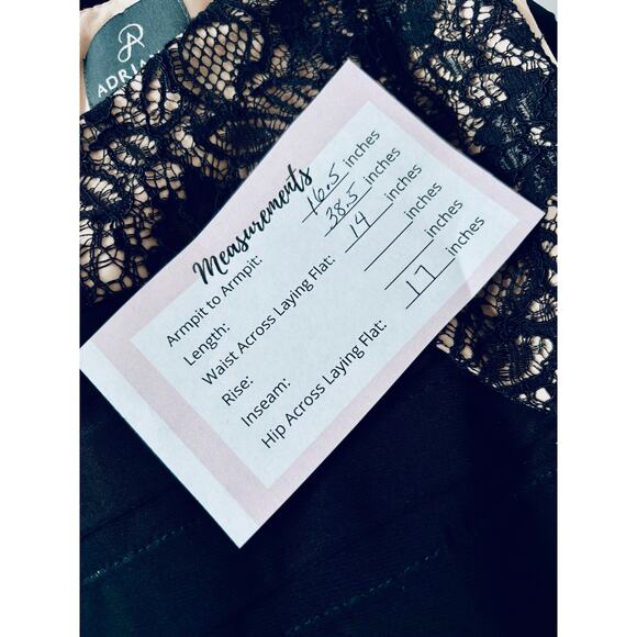 Adrianna Papell Black Size 6 Sleeveless Sheath Dress Lace - Picture 5 of 5